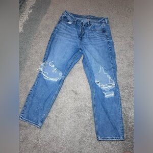 American Eagle mom jeans  14 short